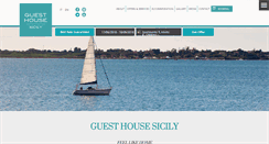 Desktop Screenshot of guesthousesicily.com